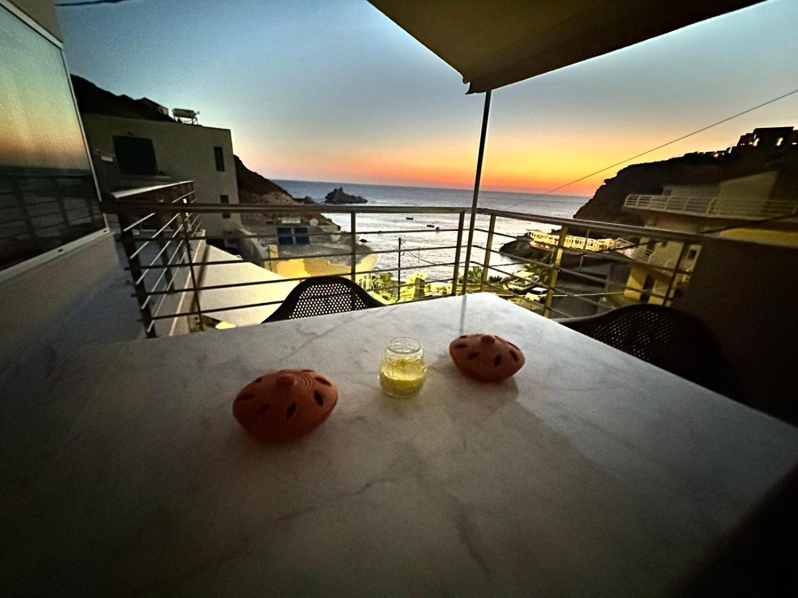 Popis Sea View Apartments Agia Pelagia Exteriér fotografie