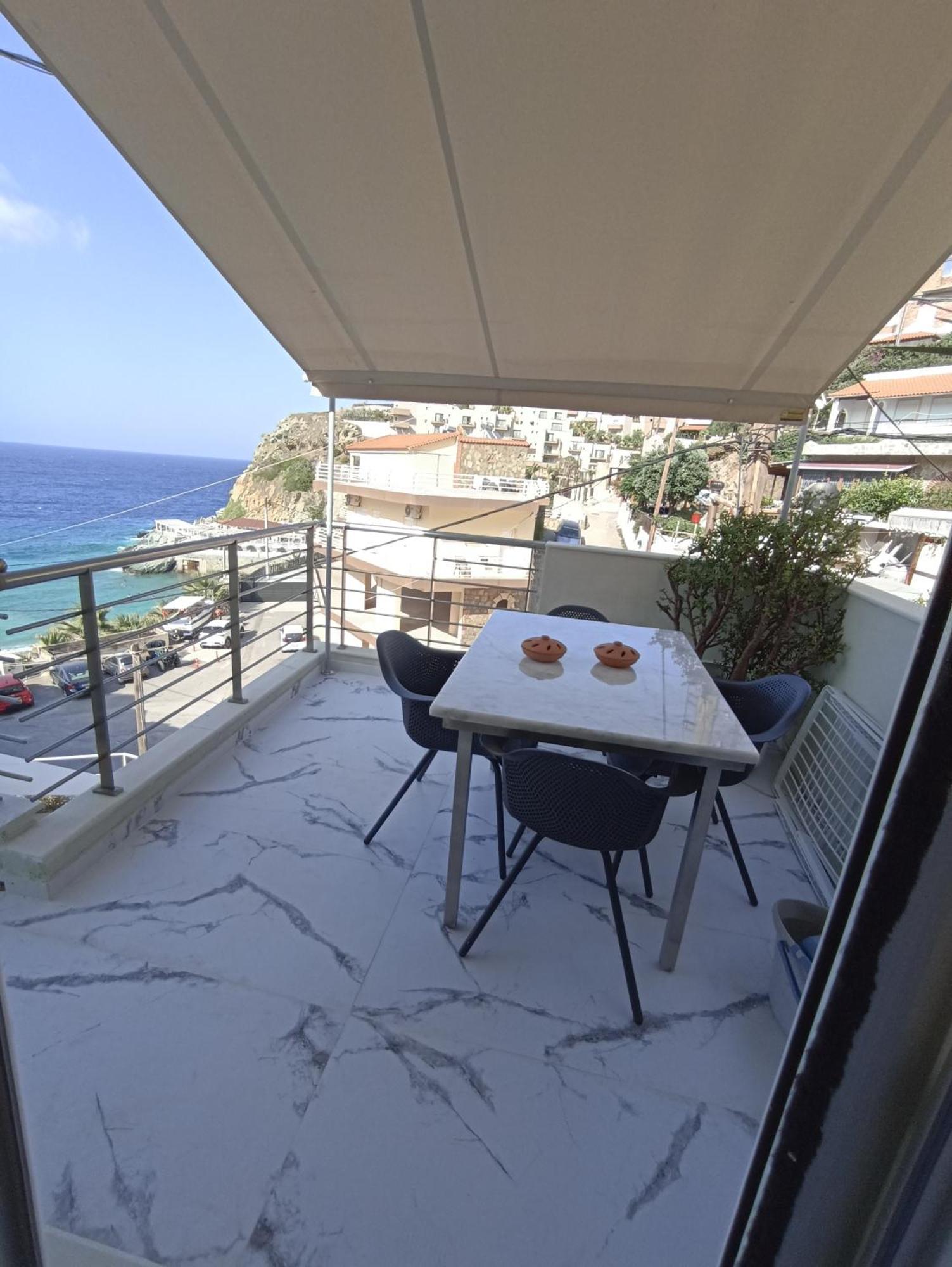 Popis Sea View Apartments Agia Pelagia Exteriér fotografie