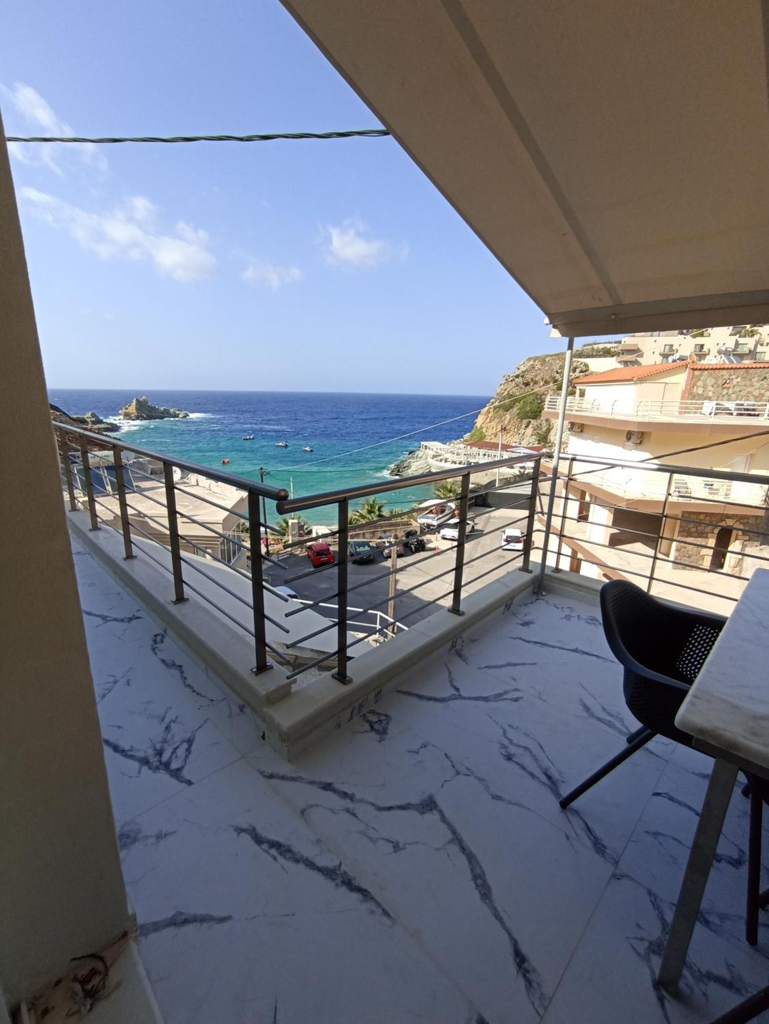 Popis Sea View Apartments Agia Pelagia Exteriér fotografie