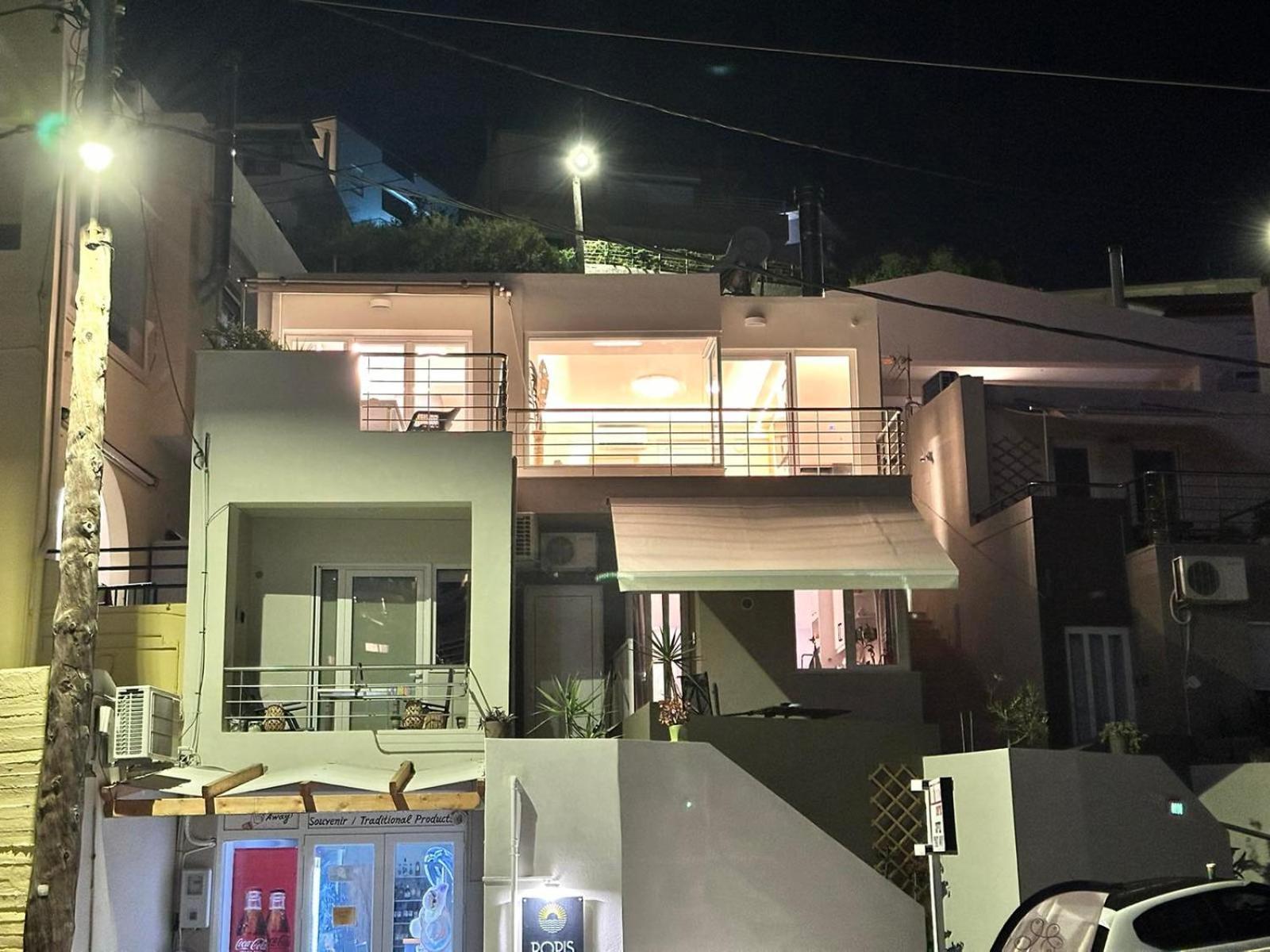 Popis Sea View Apartments Agia Pelagia Exteriér fotografie